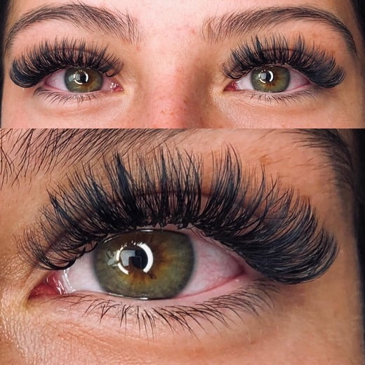 Hybrid Eyelash Extensions Portsmouth Virtual Lashes